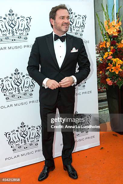 Chris O'Neill attend Polar Music Prize at Stockholm Concert Hall on August 26, 2014 in Stockholm, Sweden.