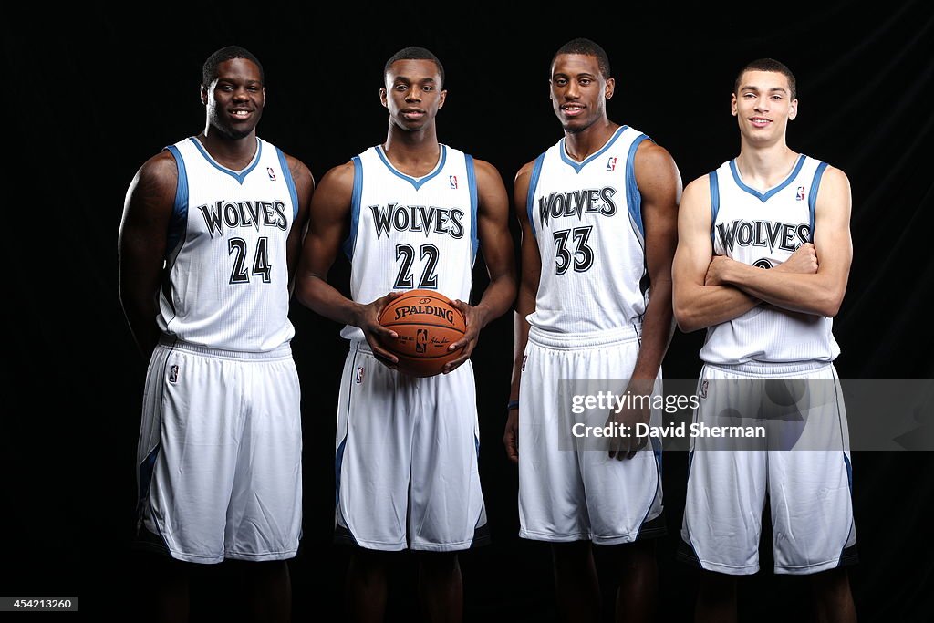 New Minnesota Timberwolves Player Portraits