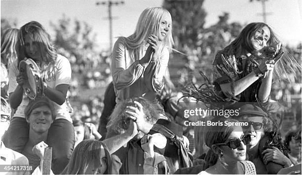 Toronto Rock and Roll Revival. Photo taken by Boris Spremo/Toronto Star at Varsity Stadium Sept. 13, 1969.