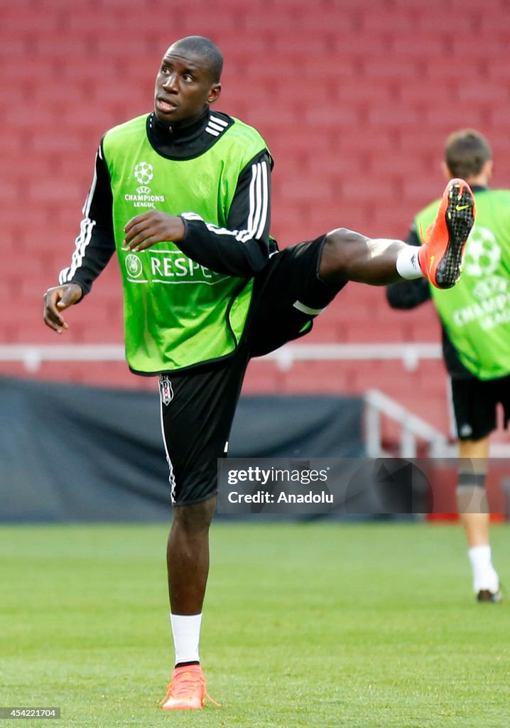 Besiktas training session