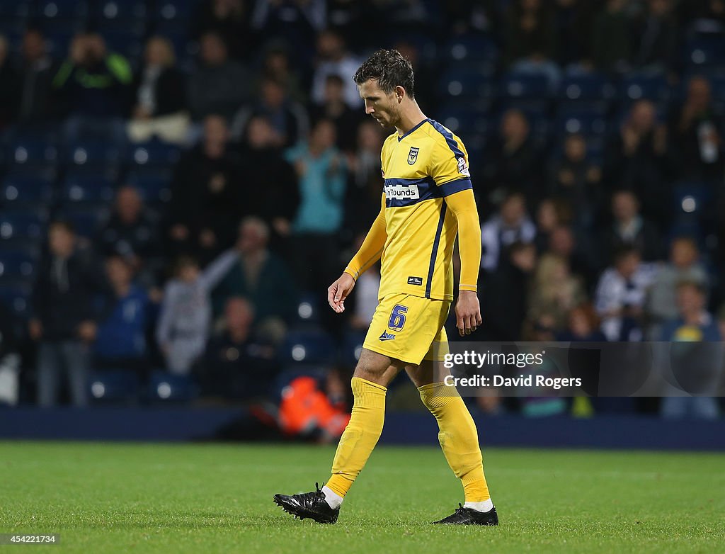 West Bromwich Albion v Oxford United - Capital One Cup Second Round
