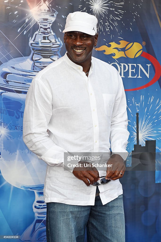 2014 US Open Celebrity Sightings - Day 2