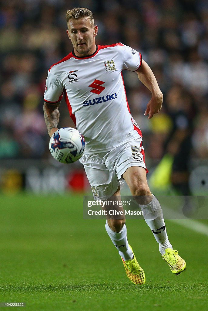 MK Dons v Manchester United - Capital One Cup Second Round