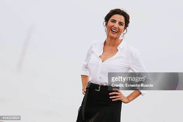 Actress Luisa Ranieri attends the photocall during 71st Venice Film Festival on August 26, 2014 in Venice, Italy.