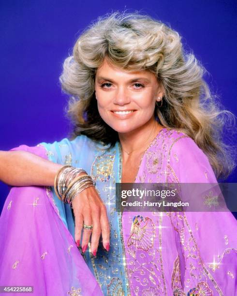 Actress Dyan Cann0n poses for a portrait in 1985 in Los Angeles, California.