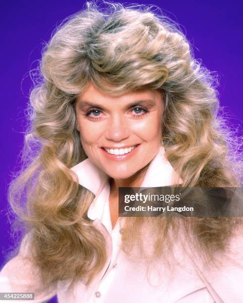 Actress Dyan Cann0n poses for a portrait in 1985 in Los Angeles, California.