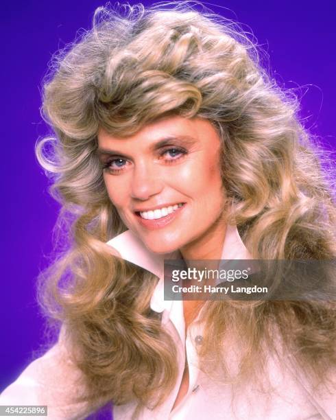 Actress Dyan Cann0n poses for a portrait in 1985 in Los Angeles, California.