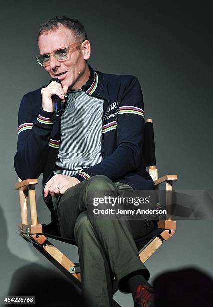 Stuart Murdoch attends Meet the Filmmaker: Stuart Murdoch, "God Help the Girl" at Apple Store Soho on August 26, 2014 in New York City.