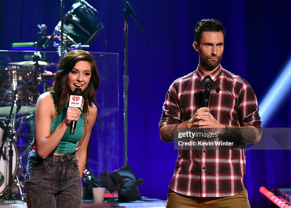 IHeartRadio Album Release Party With Maroon 5 LIVE On The CW