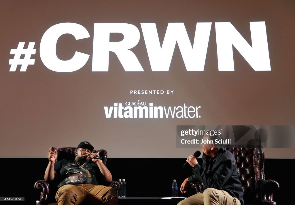 Elliott Wilson Hosts CRWN With DJ Mustard For WatchLOUD.com, Presented By vitaminwater