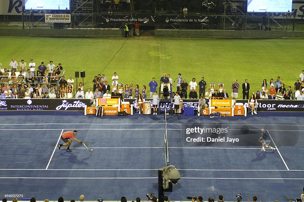 Juan Martin Del Potro v Lleyton Hewitt - Exhibition Match