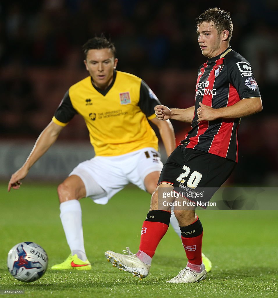 AFC Bournemouth v Northampton Town - Capital One Cup Second Round
