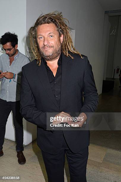 Olivier Delacroix attends the 'Rentree de France Televisions' at Palais De Tokyo on August 26, 2014 in Paris, France.