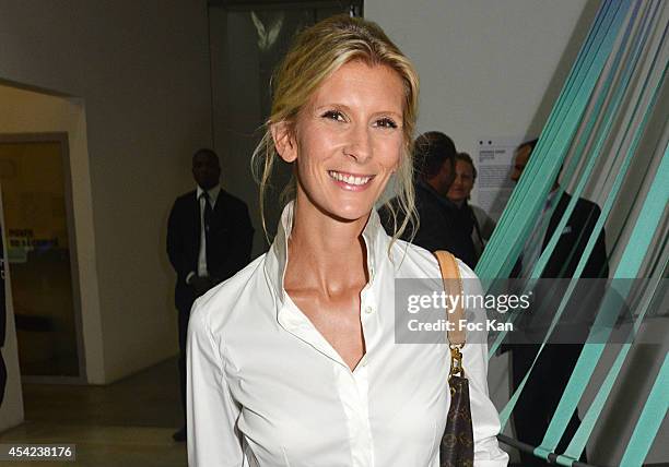 Helene Gateau attends the 'Rentree de France Televisions' at Palais De Tokyo on August 26, 2014 in Paris, France.