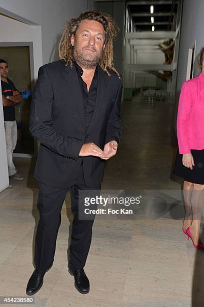 Olivier Delacroix attends the 'Rentree de France Televisions' at Palais De Tokyo on August 26, 2014 in Paris, France.