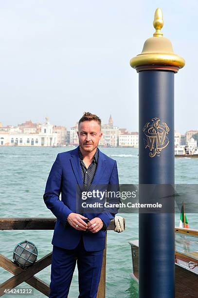 Jake Scott arrives at the Cipriani Hotel, during Venice Film Festival to showcase short film The Gentlemans Wager, in partnership with JOHNNIE...