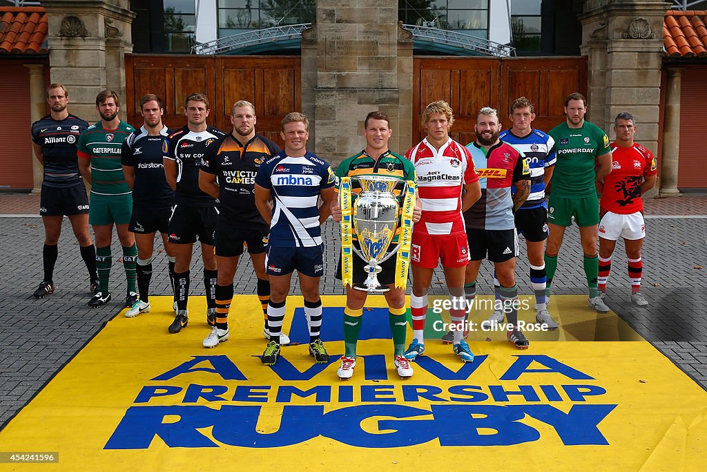 Aviva Premiership Season Launch 2014-2015