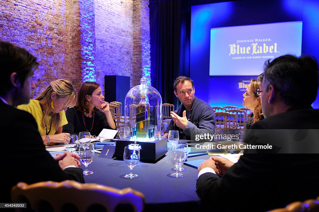 Johnnie Walker Blue Label & Jude Law Press Screening & Conference For 'The Gentleman's Wager'