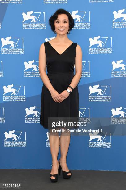 Venezia 71 Jury member Joan Chen attends the Opening Photocall during the 71st Venice International Film Festival on August 27, 2014 in Venice, Italy.