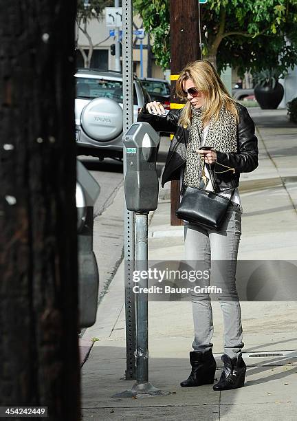 Ellen Pompeo is seen on December 07, 2013 in Los Angeles, California.