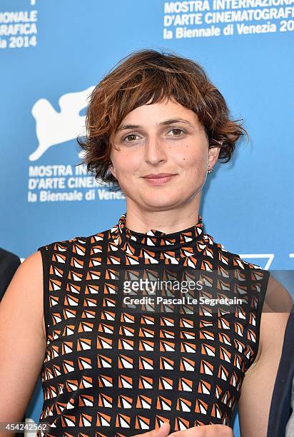 Jury member Alice Rohrwacher of ?Luigi de Laurentiis? Venice Award for a Debut Film attends the Opening Photocall during the 71st Venice...