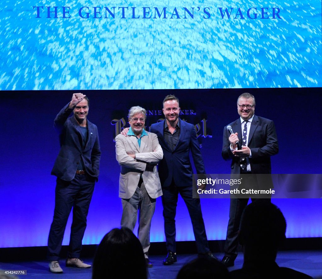Johnnie Walker Blue Label & Jude Law Press Screening & Conference For 'The Gentleman's Wager'