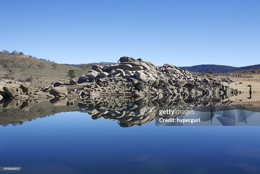 Rock Reflections Mirror Image