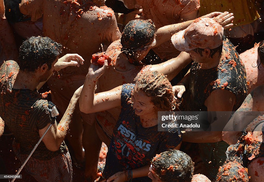 La Tomatina Festival in Spain