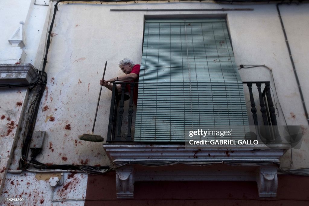 SPAIN-FESTIVAL-TOMATINA