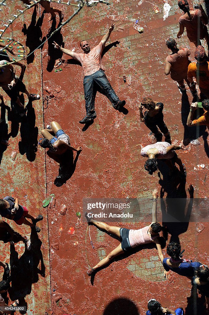 La Tomatina Festival in Spain