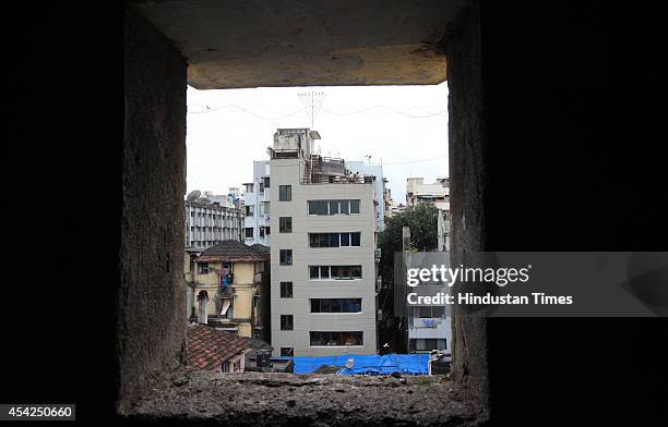 Refurbished Chabad House at Nariman during its formal reopening on August 26, 2014 in Mumbai, India. Chabad House a Jewish community center in Mumbai...