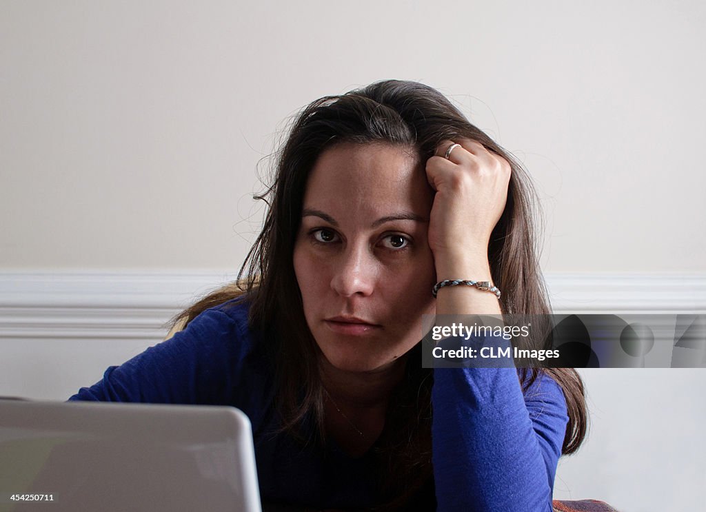 Woman with Laptop