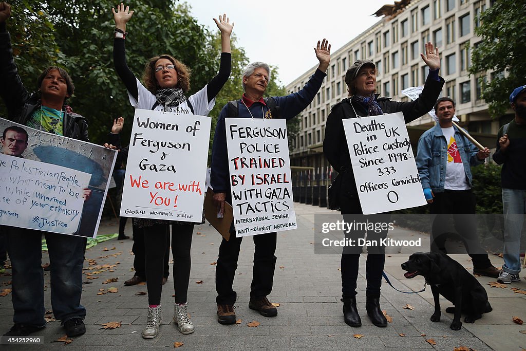 Solidarity With Ferguson Protesters Demonstration