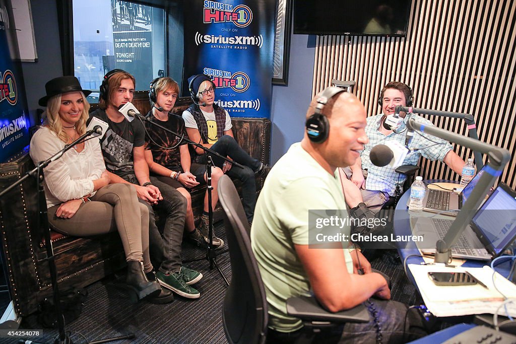 SiriusXM Hits 1's The Morning Mash Up Broadcast From The SiriusXM Studios In Los Angeles - Day 3