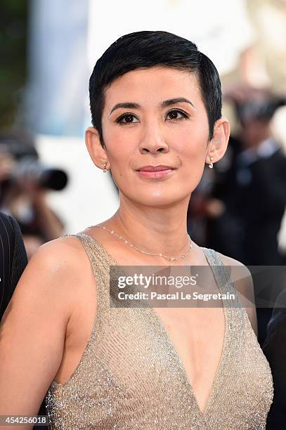 Actress Sandra Ng attends the Opening Ceremony and 'Birdman' premiere during the 71st Venice Film Festival on August 27, 2014 in Venice, Italy.