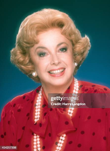 Actress Audrey Meadows poses for a portrait in 1979 in Los Angeles, California.