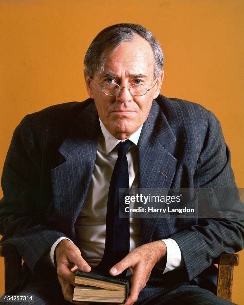 Actor Henry Fonda poses for a portrait in 1979 in Los Angeles, California.