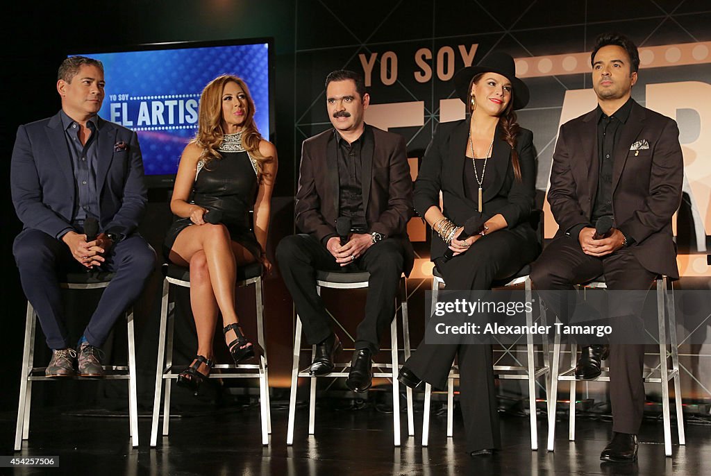 Telemundo Yo Soy El Artista - Press Conference