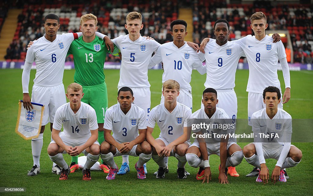 England v Czech Republic: U17 International