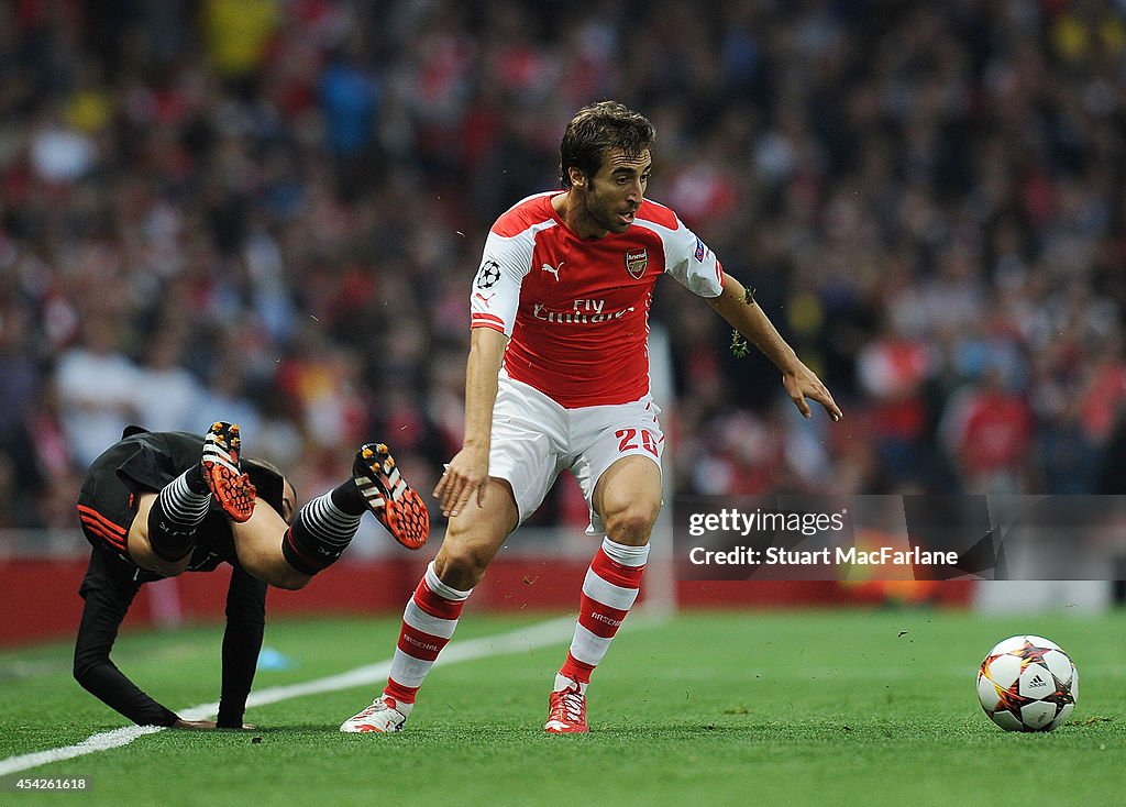 Arsenal FC v Besiktas JK - UEFA Champions League Qualifying Play-Offs Round: Second Leg