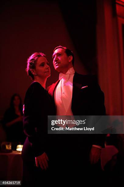 Chaps and Chapettes" enjoy the Fifth Grand Anarcho-Dandyist Ball at the Bloomsbury Ballroom on December 7, 2013 in London, England. The Ball is a...