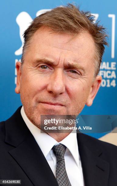 Tim Roth attends the International Jury photocall during the 71st Venice Film Festival on August 27, 2014 in Venice, Italy.