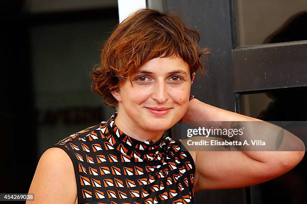 Alice Rohrwacher attends the International Jury photocall during the 71st Venice Film Festival on August 27, 2014 in Venice, Italy.