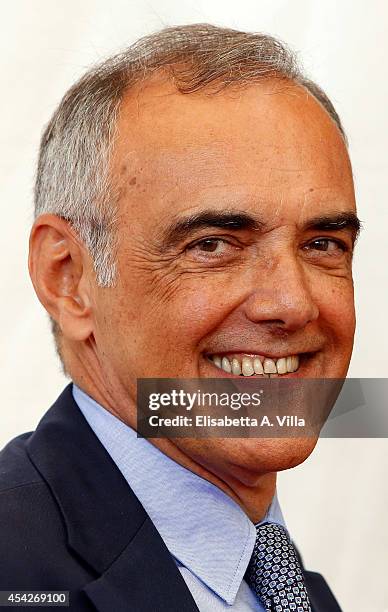 Director of the Venice Film Festival Alberto Barbera attends the Opening Photocall during the 71st Venice International Film Festival on August 27,...