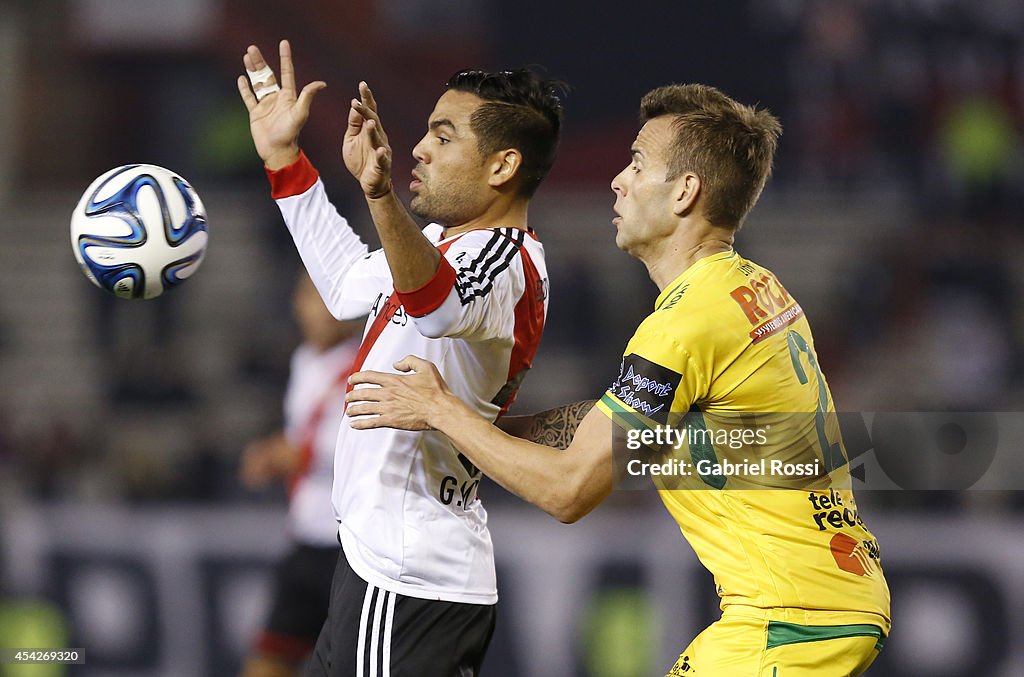 River Plate v Defensa y Justicia - Torneo de Transicion 2014