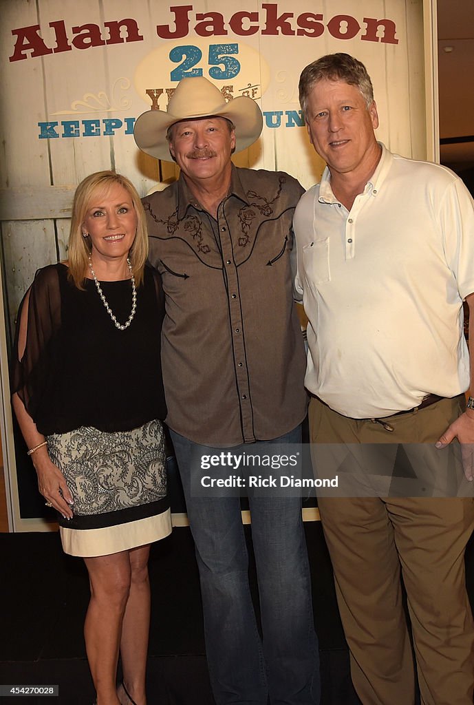 Alan Jackson Exhibit Opening Reception At Country Music Hall Of Fame And Museum