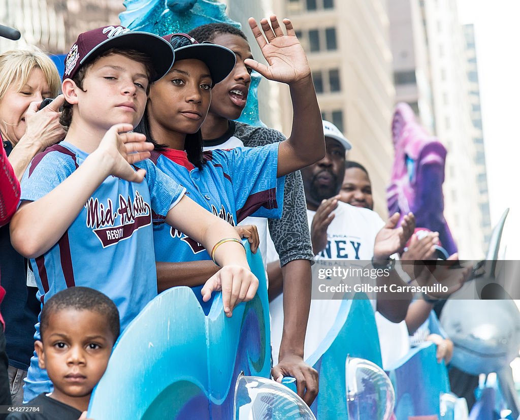 Parade Celebrating Champion Taney Dragons Little League team