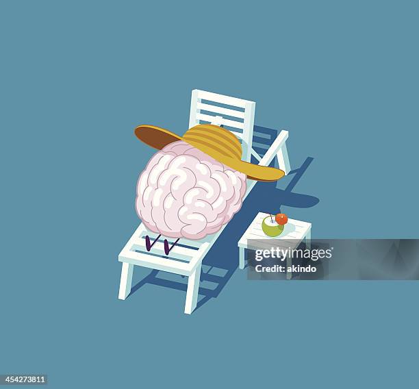 relaxing - leisure activity stock illustrations