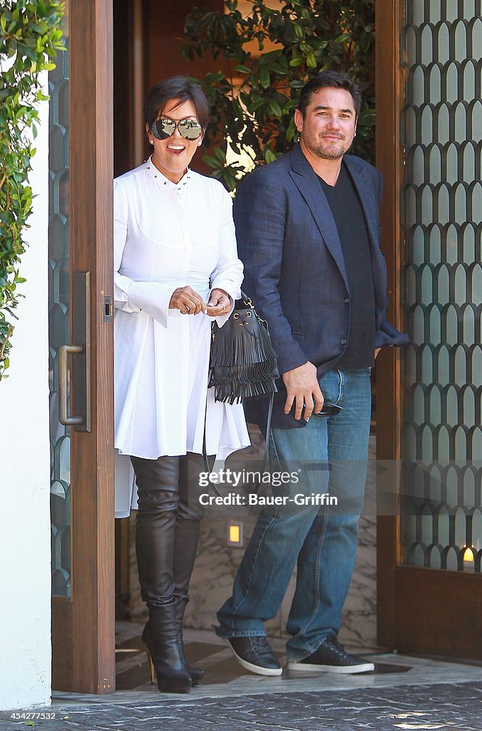 Celebrity Sightings In Los Angeles - August 27, 2014
