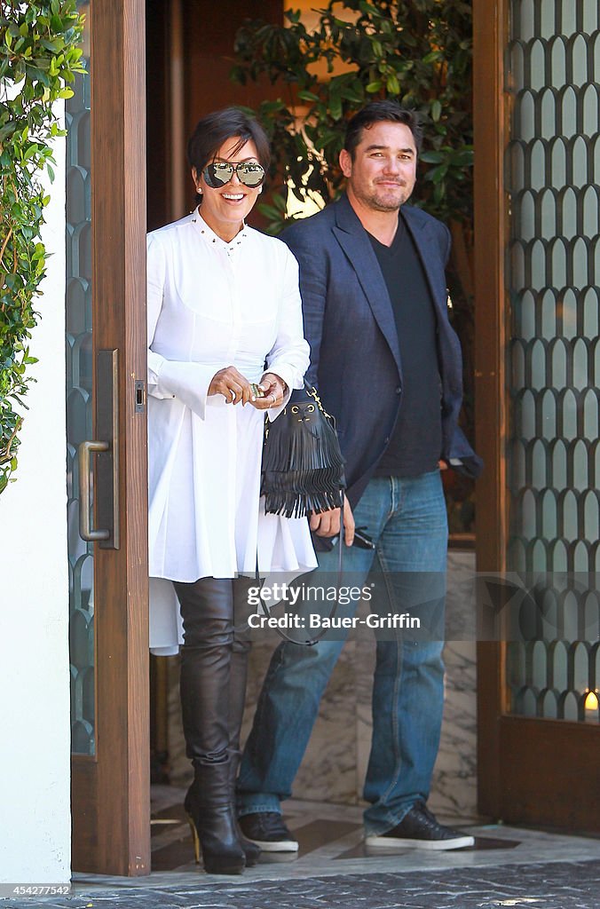 Celebrity Sightings In Los Angeles - August 27, 2014